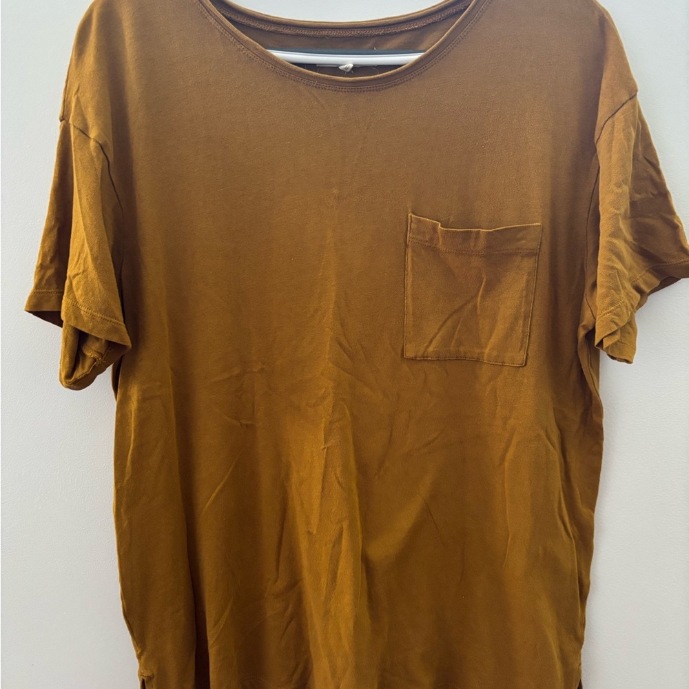 Madewell Women's Brown Short Sleeve Tee
